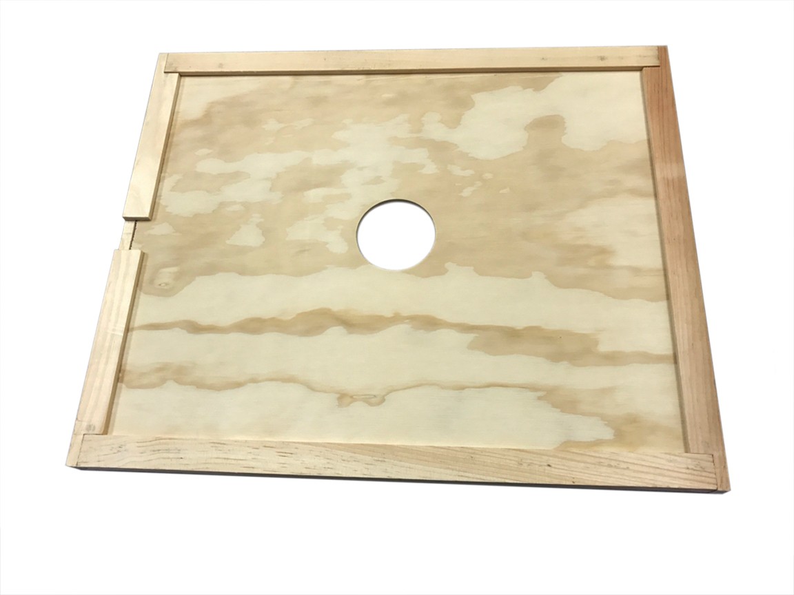 10 Frame inner cover with round hole for Feeding